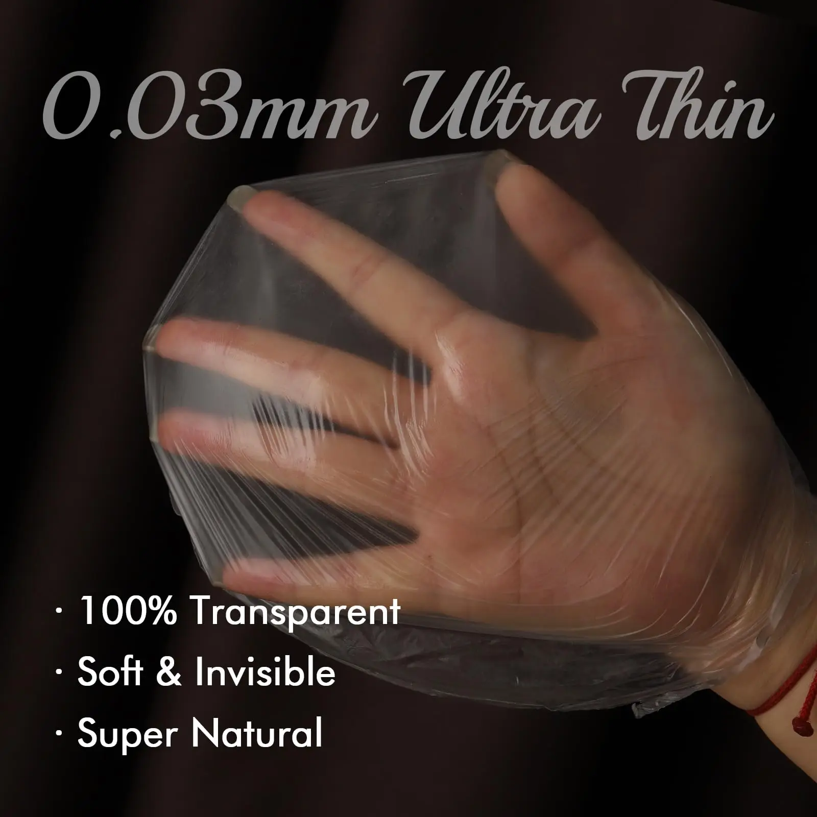 شعر مستعار من البولي يوريثان مقاس 8 × 10 بوصة للرجال من OCK - شعر بشري أوروبي على شكل حرف V، نظام استبدال الشعر بقاعدة PU رفيعة للغاية #3