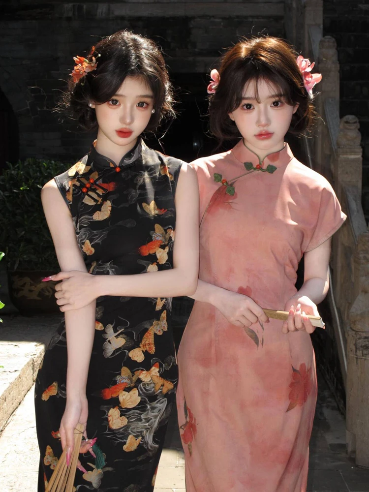 

New Retro Chinese Style Photography Clothing Beautiful Atmosphere Zen Spirit Best Friend Sweet Style Women's Fashion