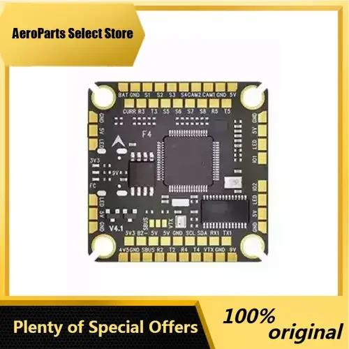 AeroPartsFlight Controller for Dr-ones FPV Remote Control Tarot Black STM32F722RET6 37.25x37.25mm ICM-42688x2 AT7456E SPL06-001