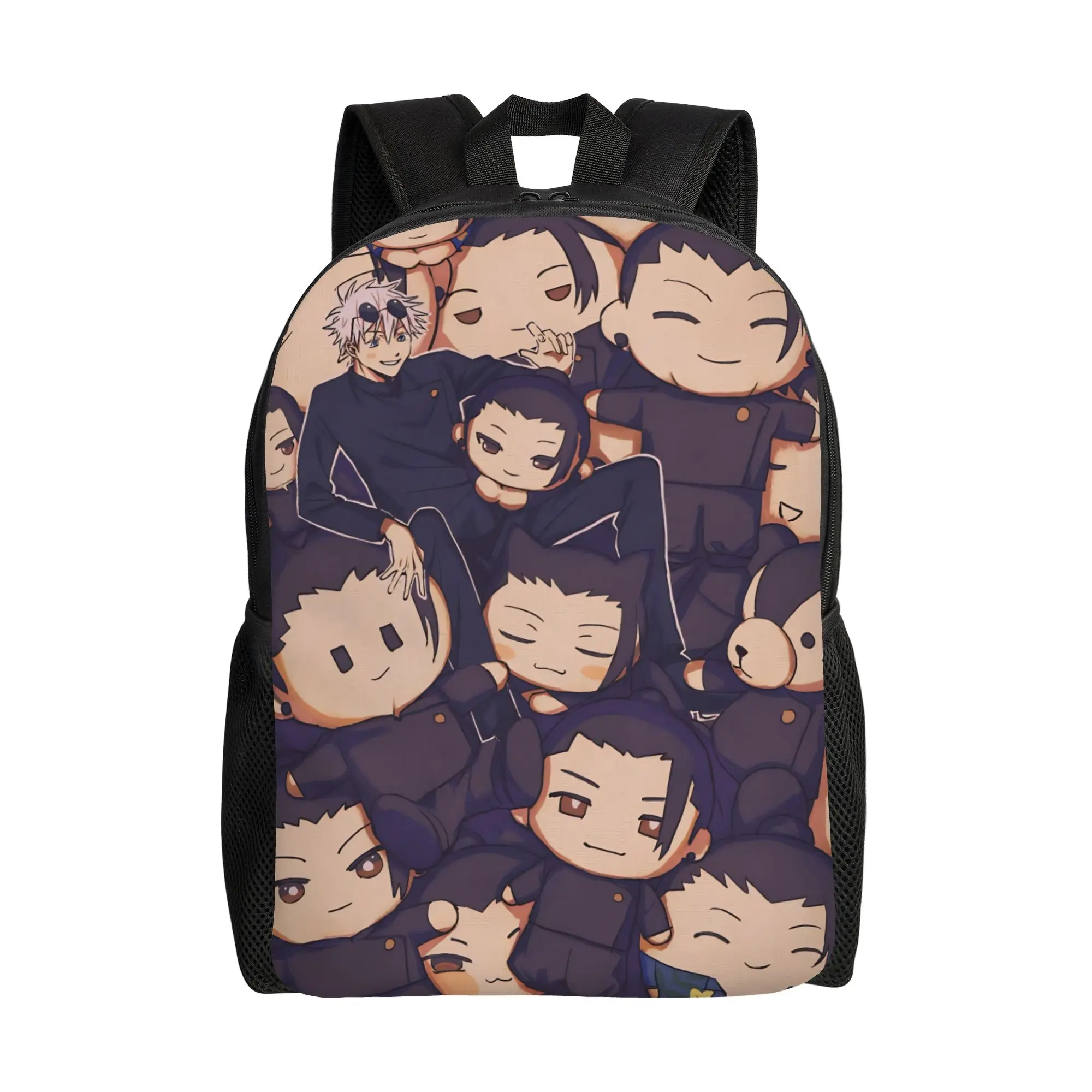 Geto And Gojo Jujutsus Kaisens  Women Backpack Trend Children School Bag   Laptop Backpack Teenage Travel Shoulder Bag