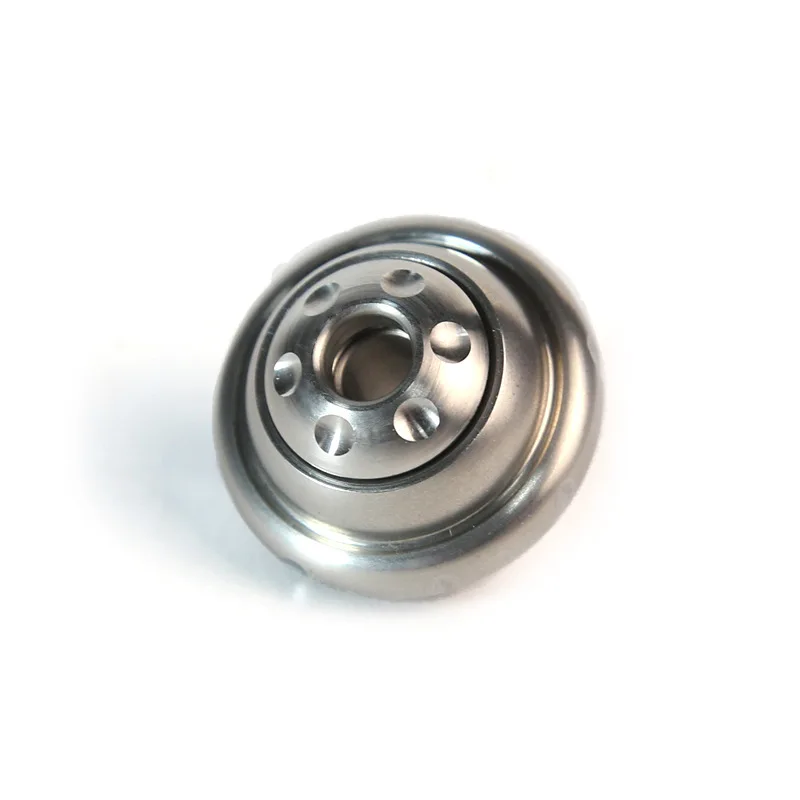 UFO Mini Fidget Spinner couteau pendentif EDC métal soulagement du Stress jouet toupie pointe gyroscope soulager Anti-Stress tdah enfants cadeau