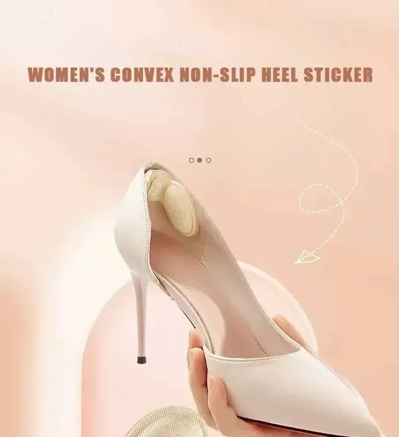 Women Insoles for Shoes High Heel Pad Adjust Size Adhesive Heels Pads Liner Grips Protector Sticker Pain Relief Foot Care Insert image 5