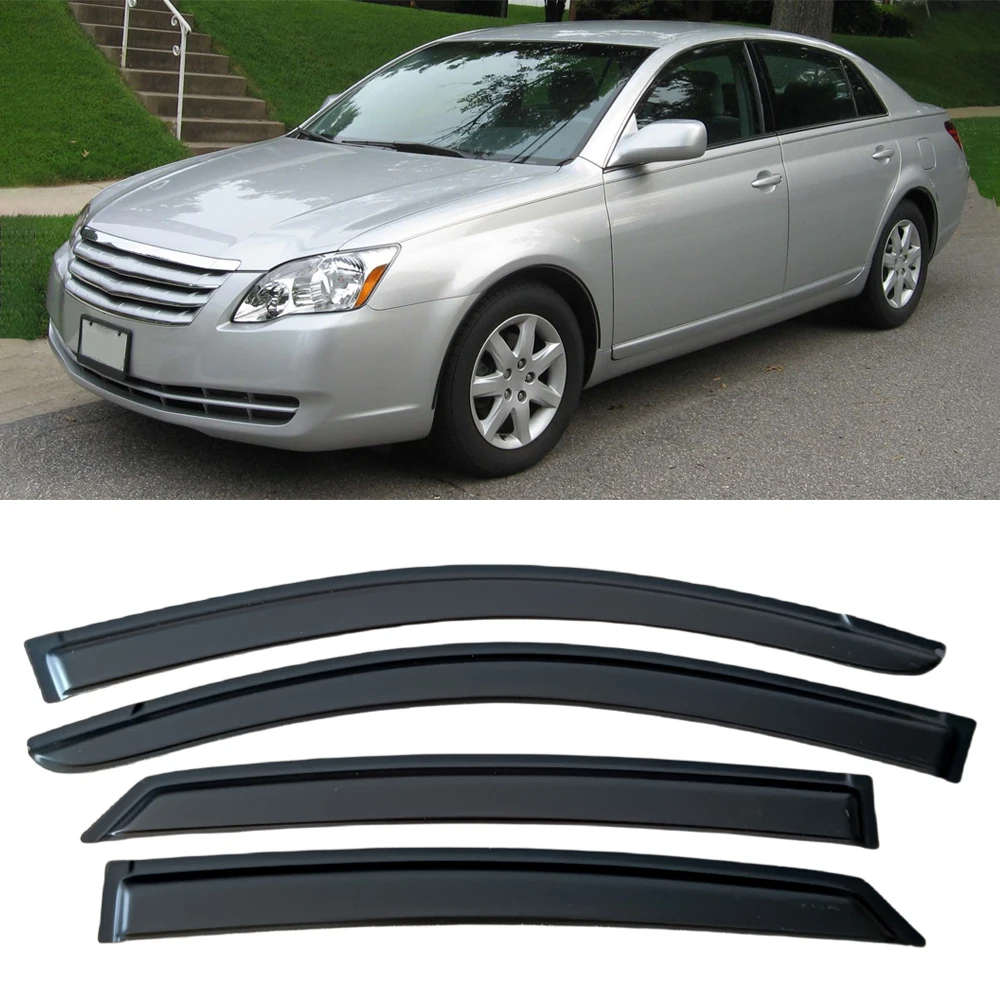 

Window Visor for Toyota Avalon XX30 2005 2006 2007 2008 2009 2010 2011 2012 Wind Deflectors Rain Guards Door Visor Vent Shades