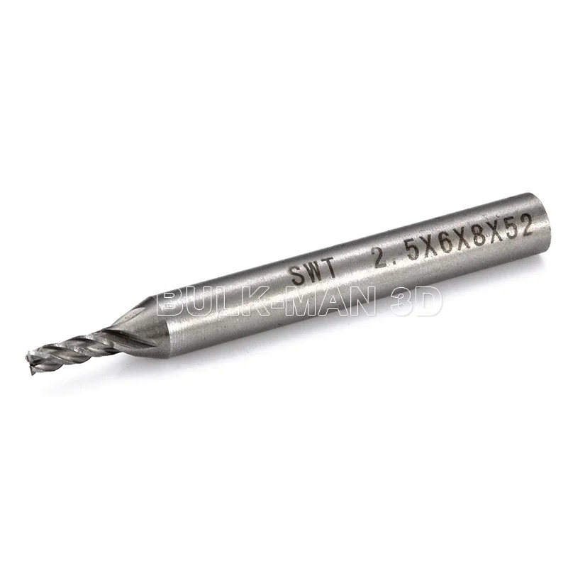 10Pcs HSS 4 Flute Milling Cutter 1.5-6mm End Mill Tool Set Straight Shank Router Drill Bit CNC Tools for Wood Metal Engraver