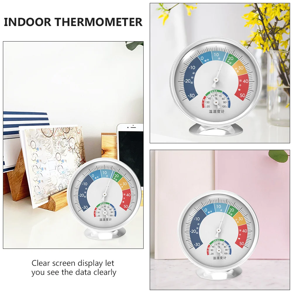 Accurate Hygrothermograph Mechanical Temperature Humidity Meter Indoor Thermometer Hygrometer Creative Decorative