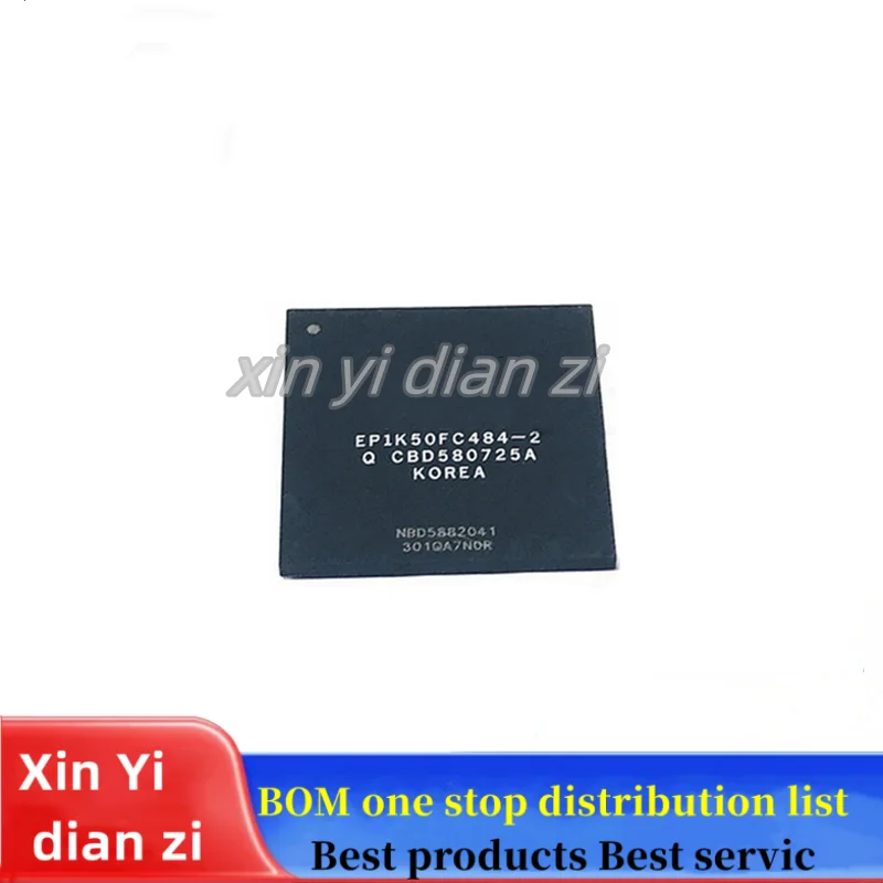 

1pcs/lot EP1K50FC484-2 EP1K50FC484 BGA ic chips in stock