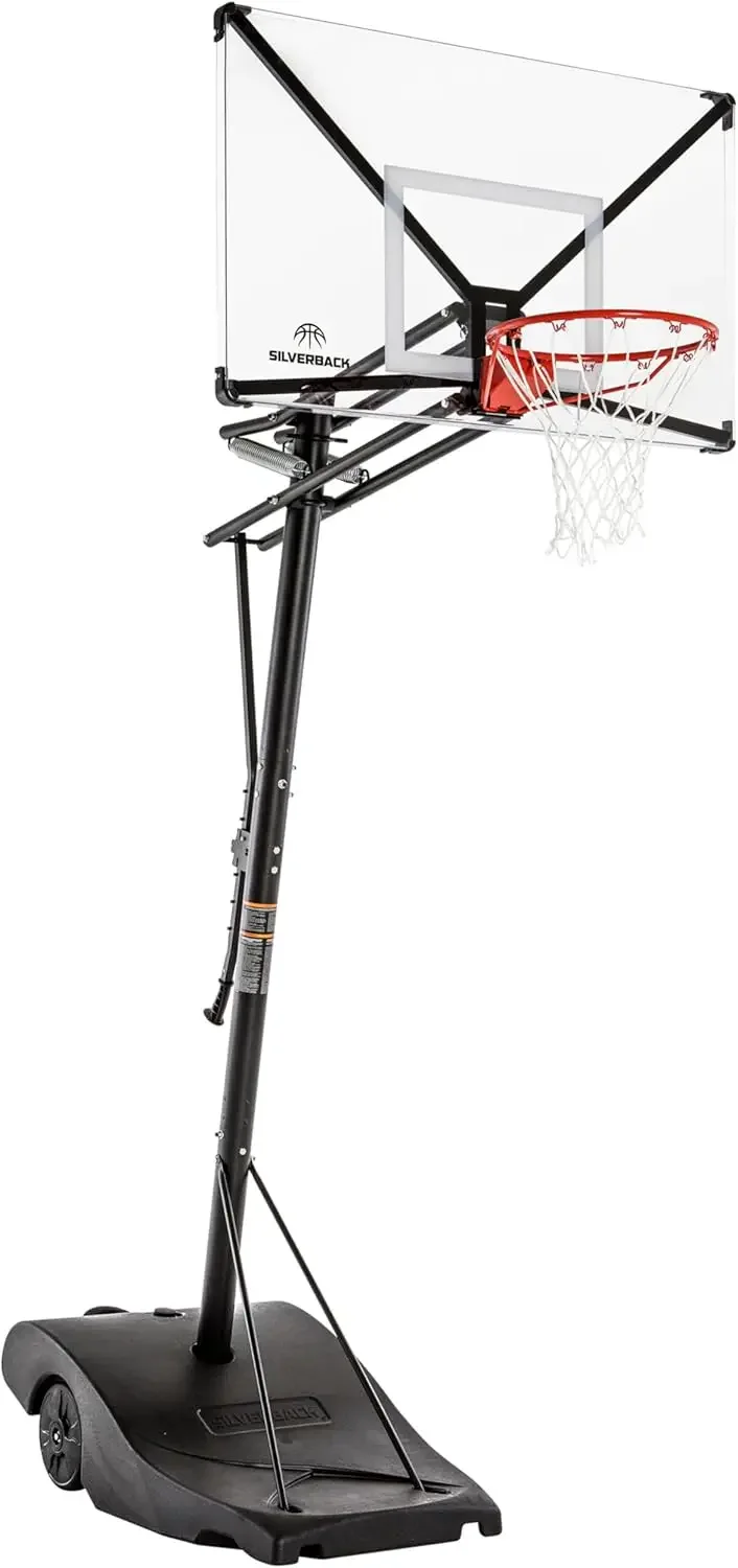 Silverback NXT Portable Adjustable 10ft Outdoor Basketball Hoop - 50