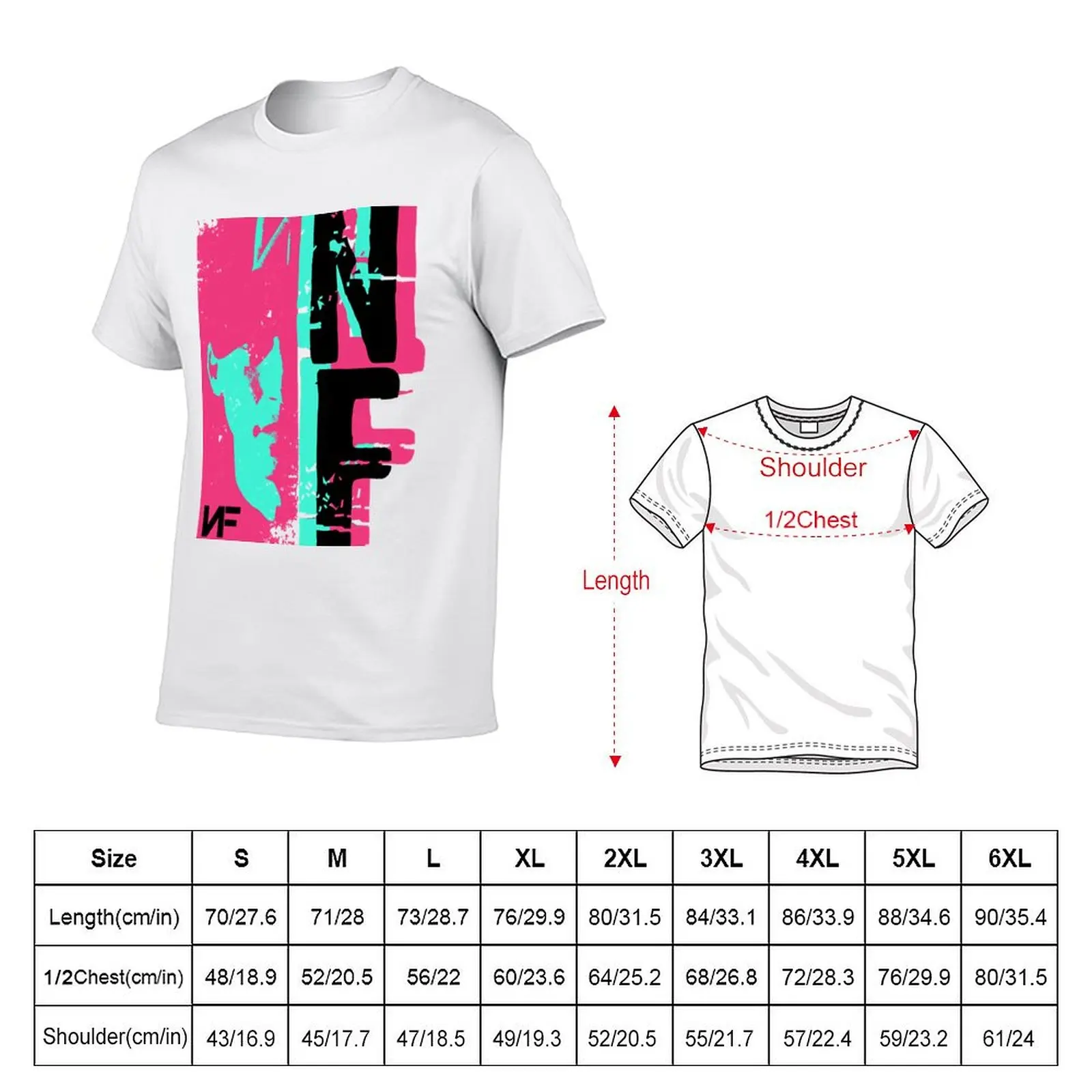 NF RAPPER T-Shirt printed t shirts for man graphic t shirts for man T-Shirt