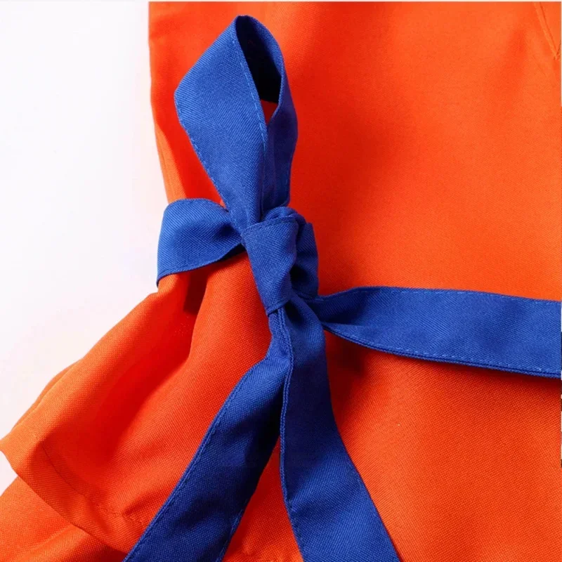 Halloween Bambini Ragazzi Son Goku Costume Cosplay Parrucca Scarpe Set Abbigliamento per bambini Puntelli per prestazioni Vestito da festa Regalo di compleanno