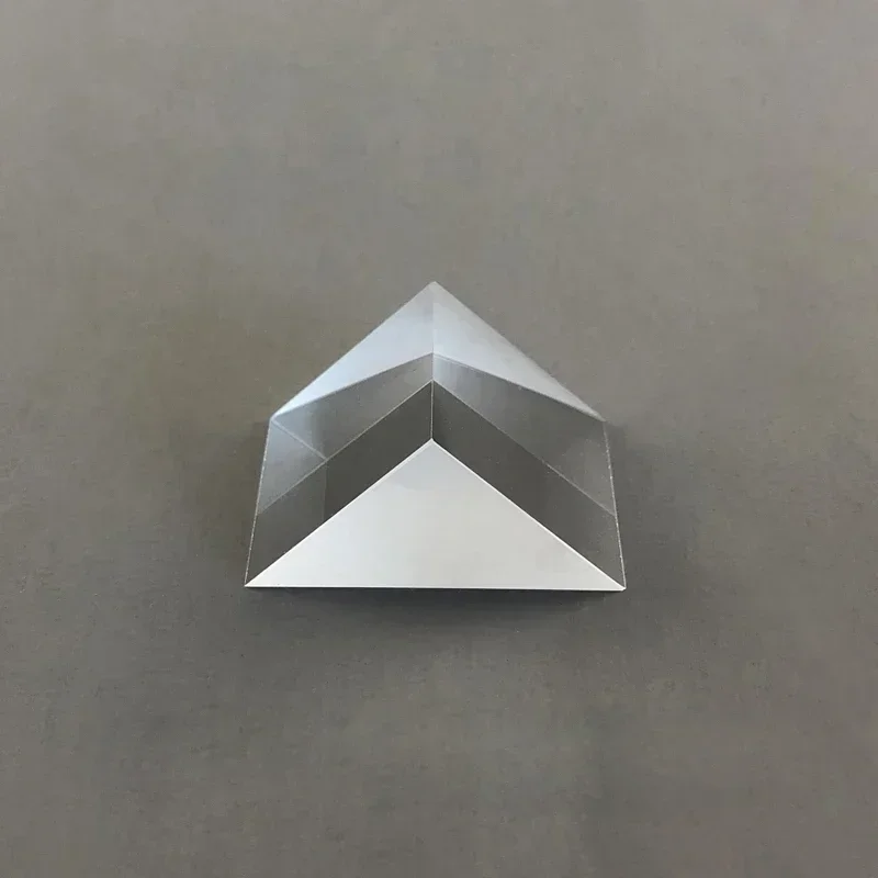 Optical Glass Equilateral  Prism 40*40*40 K9  Material Prisms Optical Test Triangular