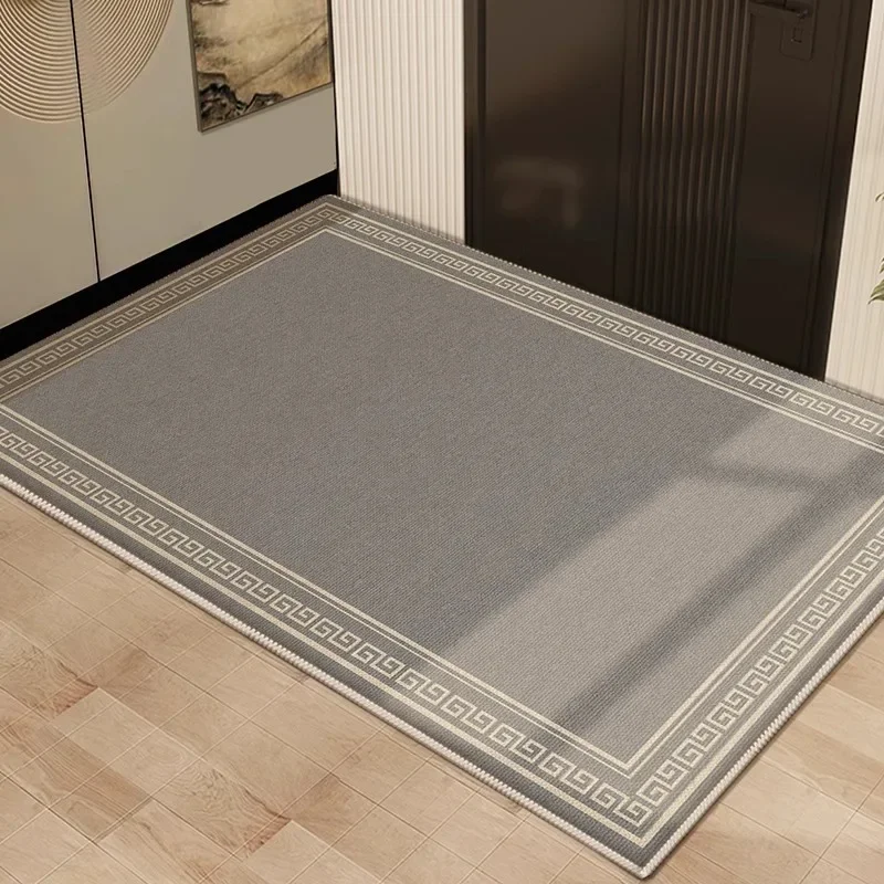 

Absorbent carpet for bathroom floor non-slip mat for bathroom door yellow mat area rug