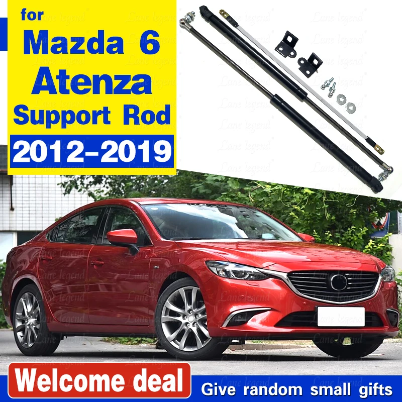 

Для Mazda 6 Mazda6 Atenza GJ/GL 2012-2019 передний капот автомобиля, крышка двигателя, гидравлическая стойка стержня, пружинные амортизаторы, кронштейн