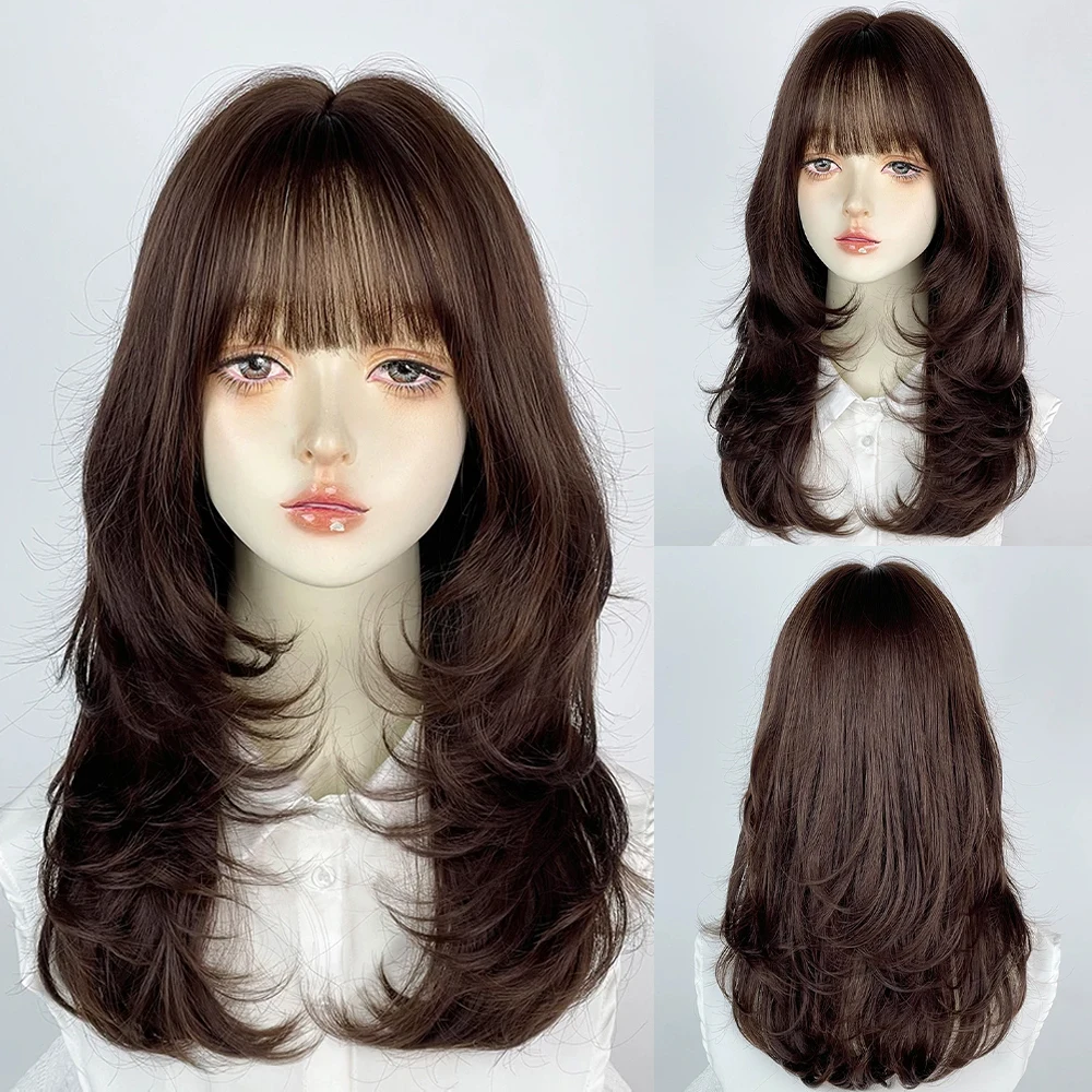 perruque-synthetique-longue-ondulee-degradee-marron-avec-frange-style-anime-cosplay-pour-femme-resistante-a-la-chaleur-pour-usage-quotidien-et-fetes