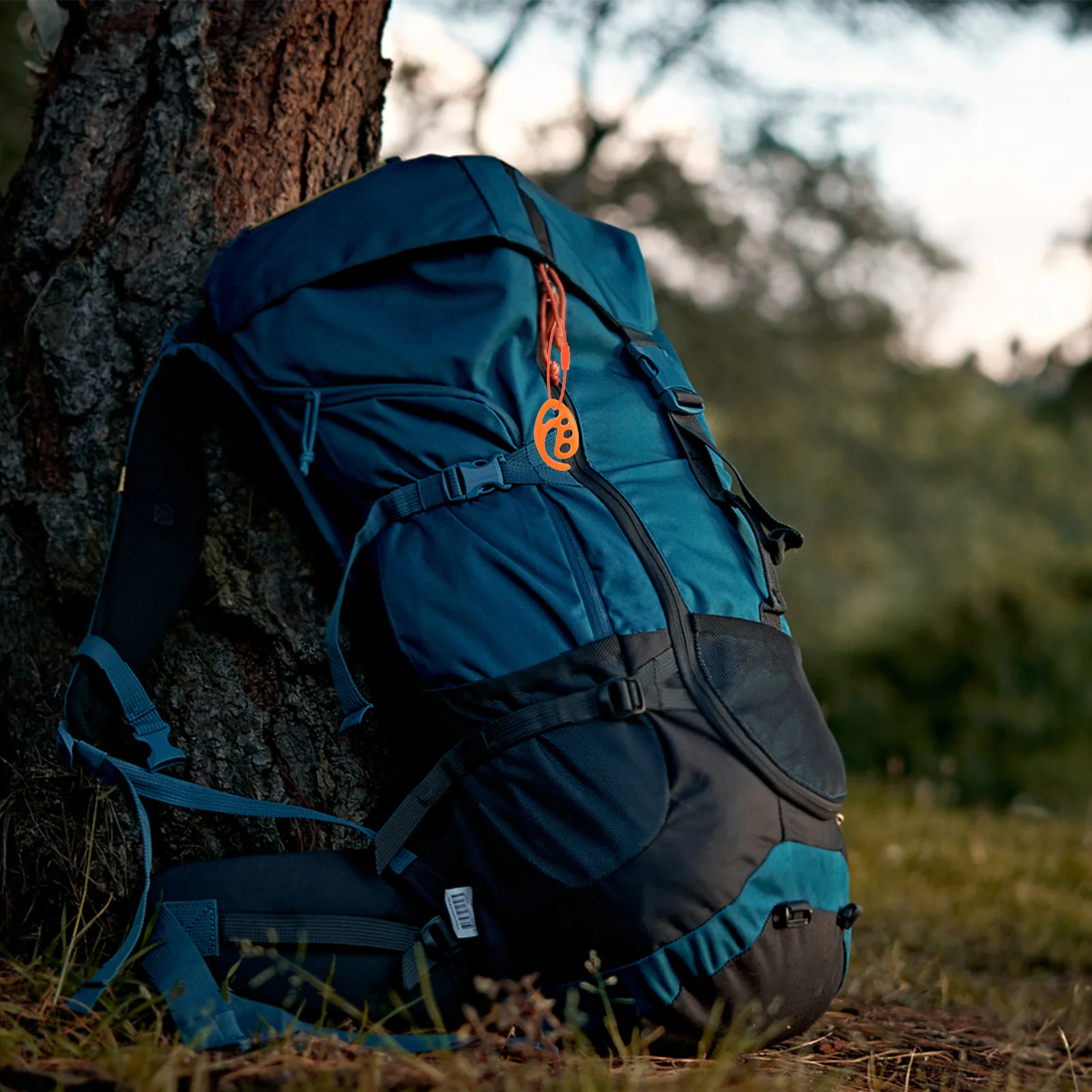 

10Pcs Outdoor Flying Disc Clip Heavy-Duty Detachable Backpack Sport Hook Weatherproof Portable Disc Holder for Hiking Camping