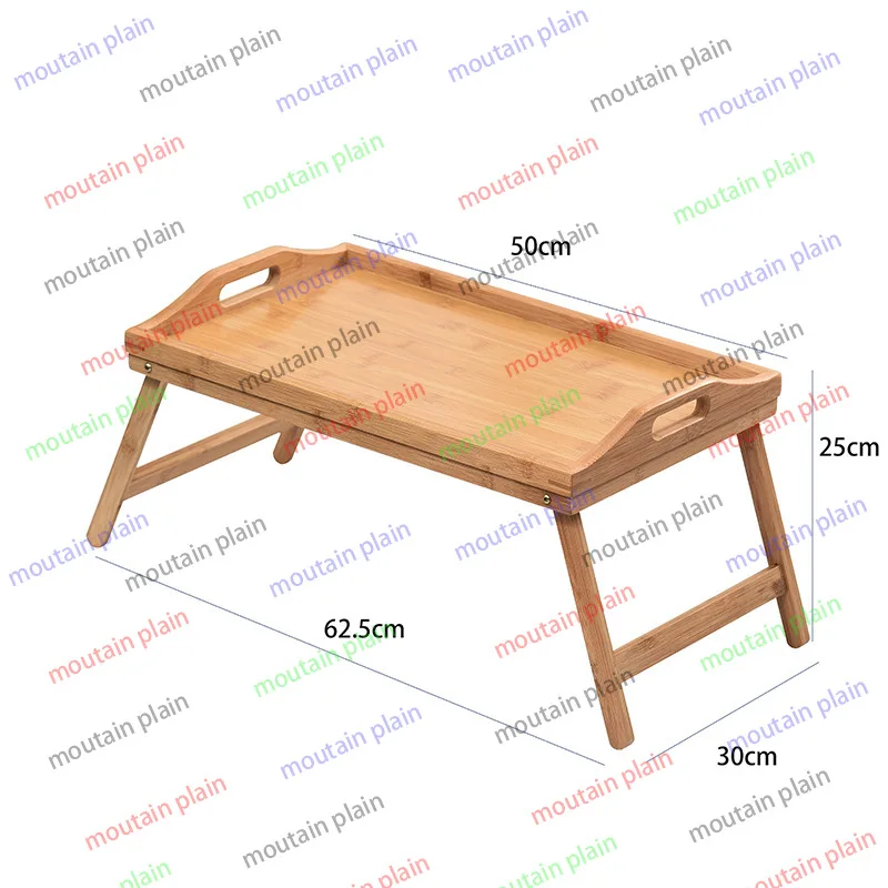

Складной прямоугольный столик Nanzhu для ноутбука, прикроватный складной столик