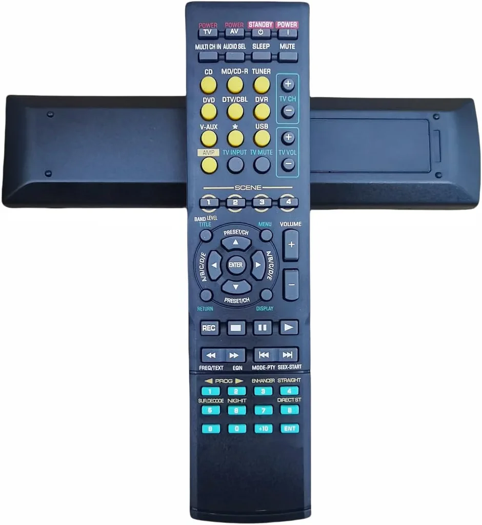 New Remote Control For Yamaha RX-V2700 RX-V2700BL RX-V2500 RX-V2500BL RX-V2600 RX-V2600BL DSP-AX2400 RX-V2400 RX-V2400RDS