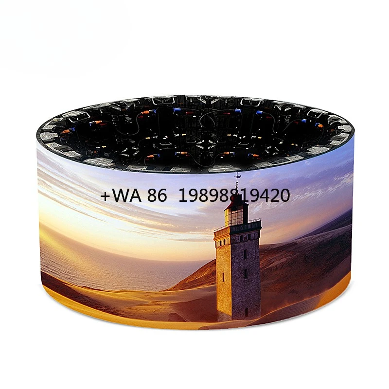 

Screen Panel for Retail Store Shows Stage Events 7680Hz Refresh Rate Newest Indoor Full Color LED Display Curved