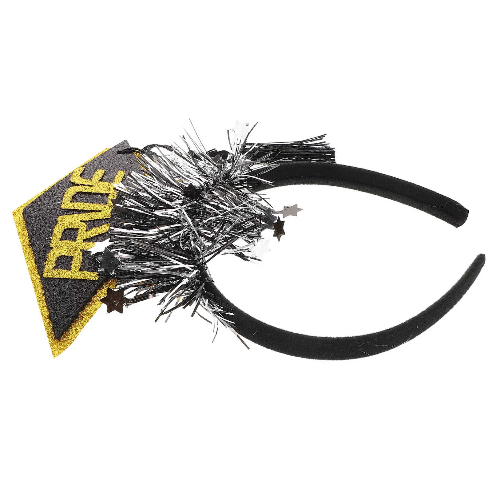 

Graduation Headbands Plastic Decorative Accessories for Bachelor Cap Tassel Hairband Ceremony Party Favor Stylish Design