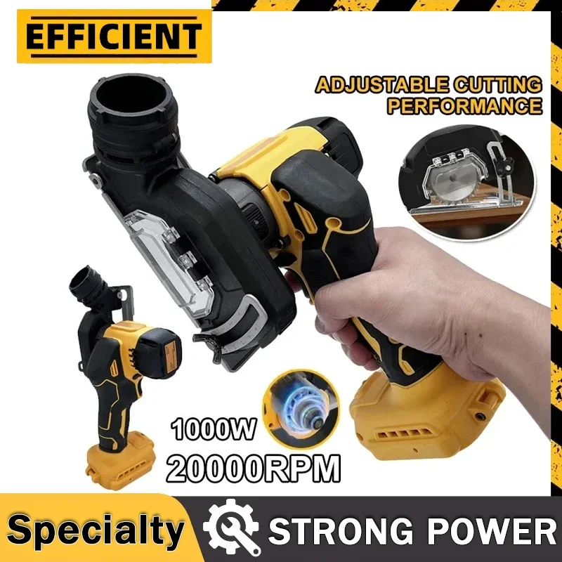 Fit Dewalt 3 Inch Mini Angle Grinder Cordless 3 Inch Electirc CUT OFF Tool Cutting Circular Saw Power Tool for 20V Battery