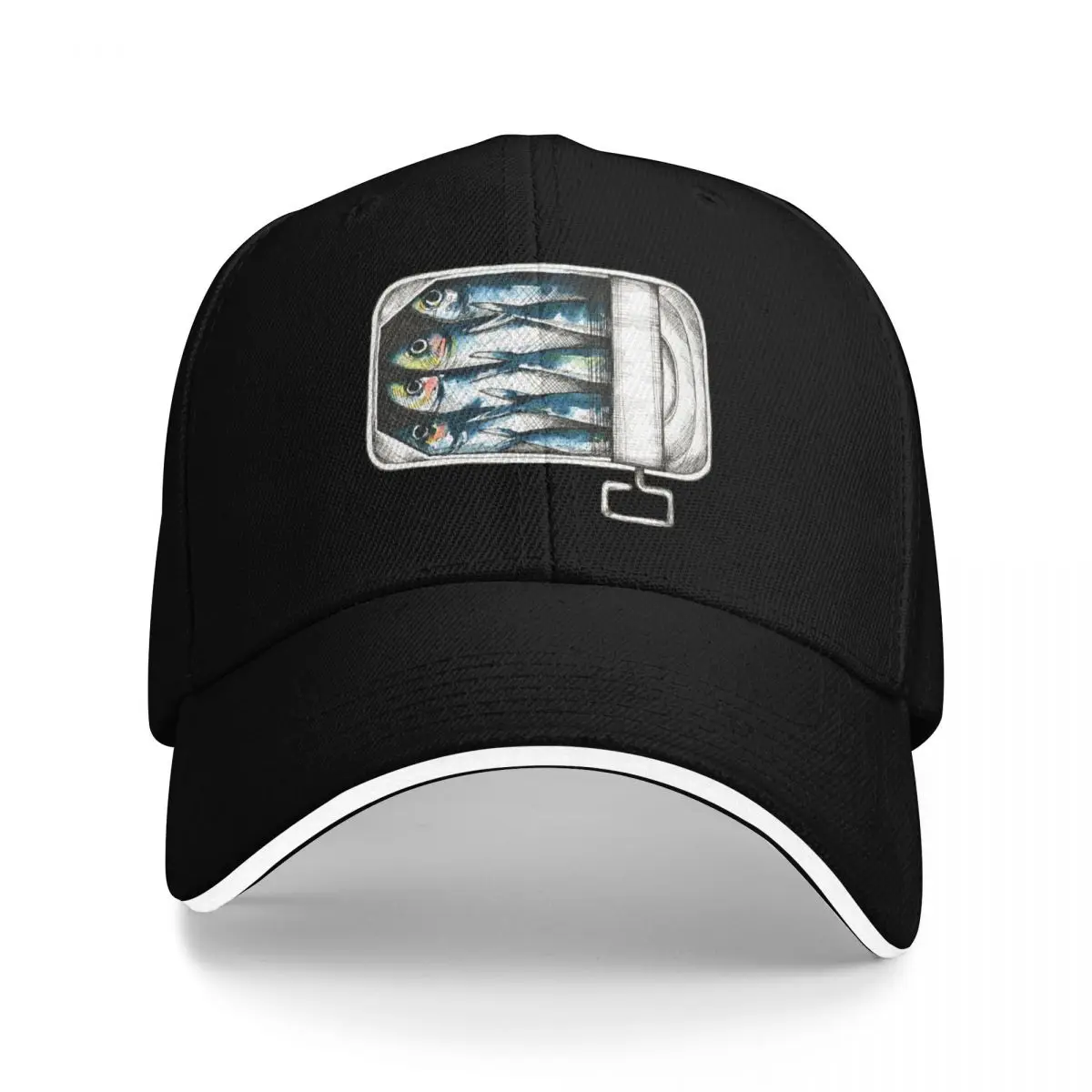 

Packed like sardines Baseball Cap Sports Sunhat Sunscreen Women Hats Men's