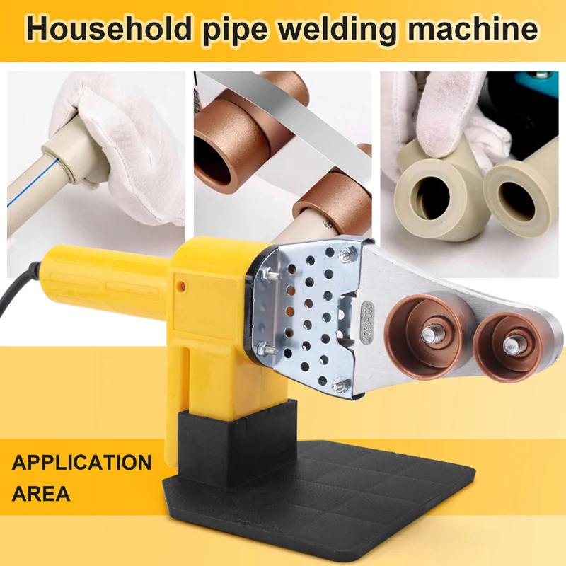 Máquina de soldadura PPR tubería de agua fusible de calor tubería de agua temperatura constante PE ingeniería hidroeléctrica