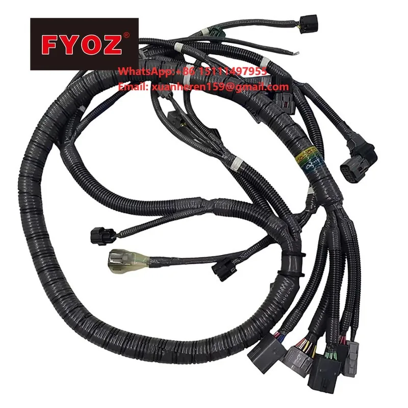 Wiring Harness 8980893382 8980893381 for Hitachi ZX450-3 ZX470-3 ZX650-3 Excavator Replacement Part