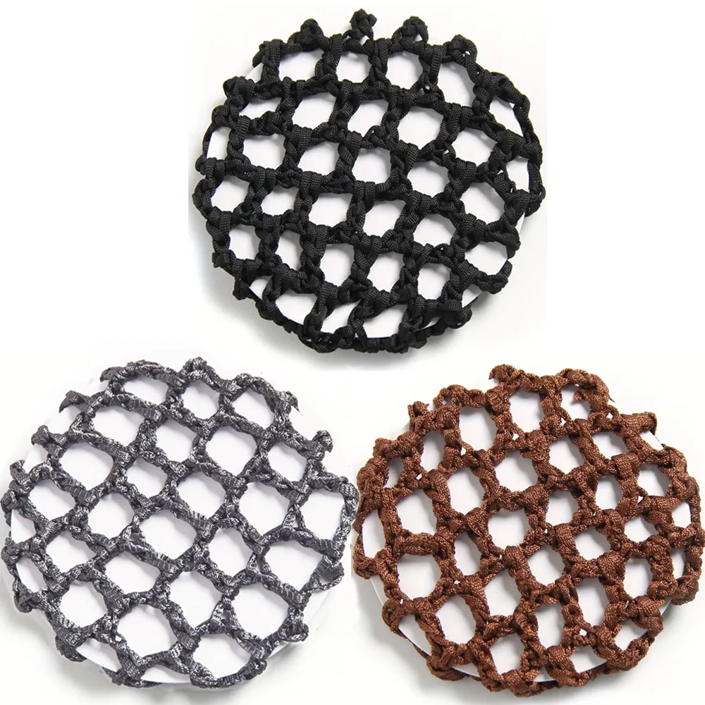 Black Ballet Bun Covers - Hair Nets for Dancers
