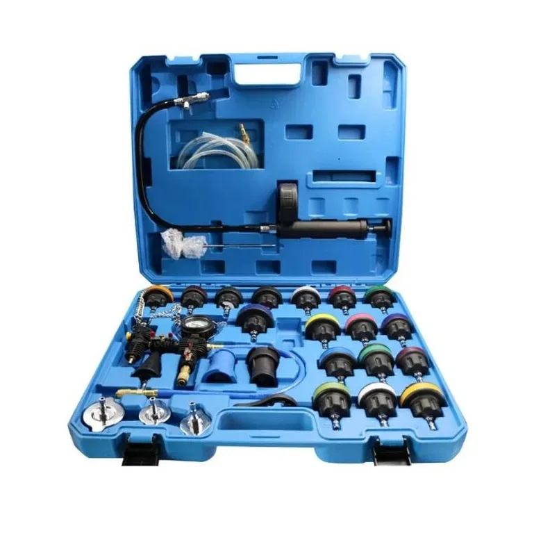 Universal Radiator Pressure Tester Set Vacuum Type Cooling System Test Water Tank Leak Detection Detector Tool