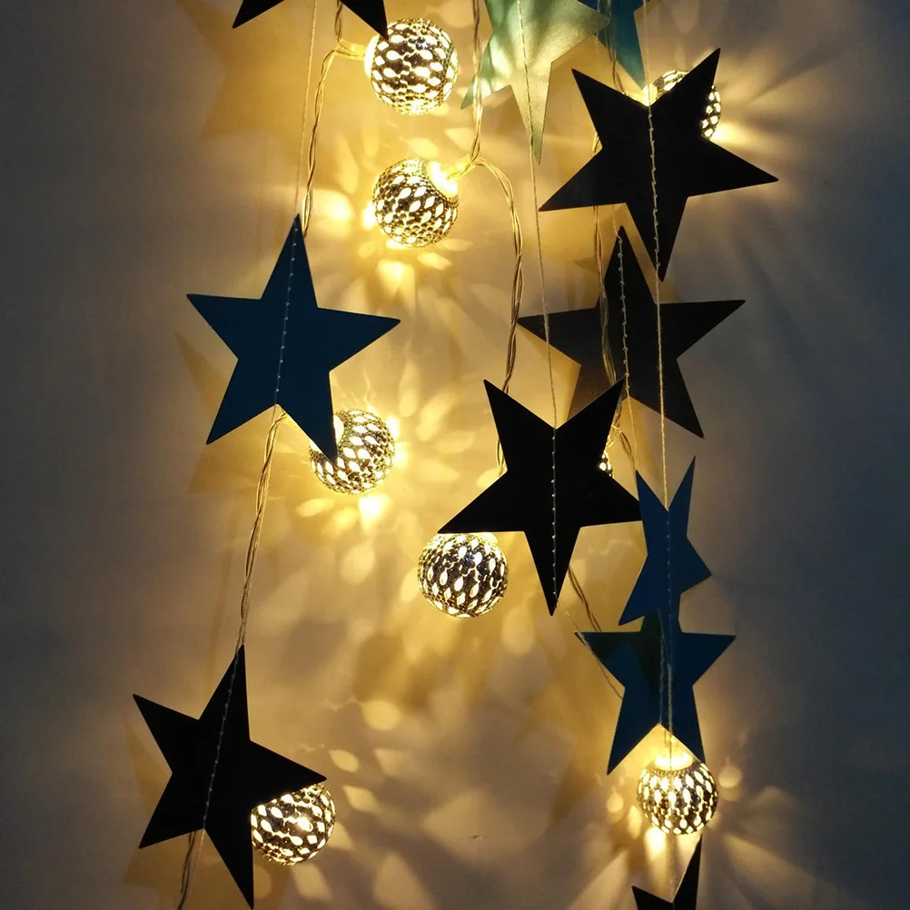 

20 LED Globe String Lights Warm White Ball Fairy Lights for Wedding Christmas Party Outdoor Indoor Decor Commercial Grade Color