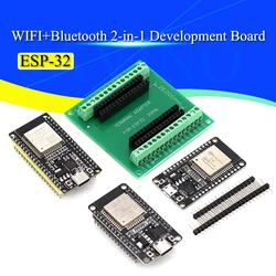 ESP32 TYPE-C USB CH340C CP2102 WiFi+Bluetooth Ultra-Low Power Dual Core ESP32-DevKitC-32 ESP-WROOM-32 Expansion Board