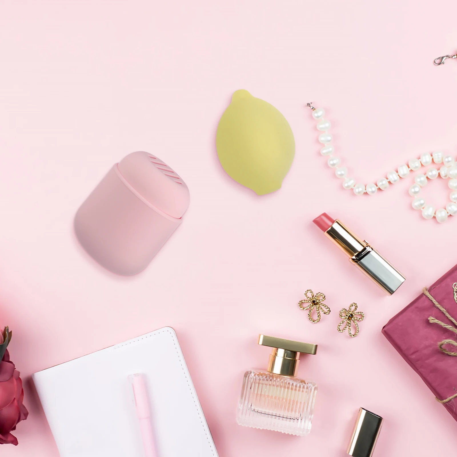 

Makeup Sponge Holder Portable Drying Case Travel Brush Storage Box Silicone Container Hollow Design