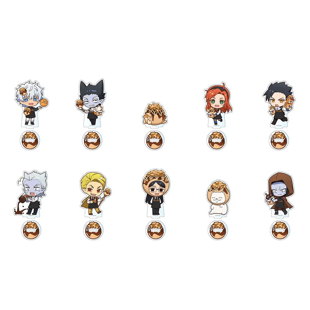 The Vampire Dies in No Time 10cm Acrylic Stand Keychain Anime Character Desk Display Ornament Tabletop Decor Gift Fans Toy
