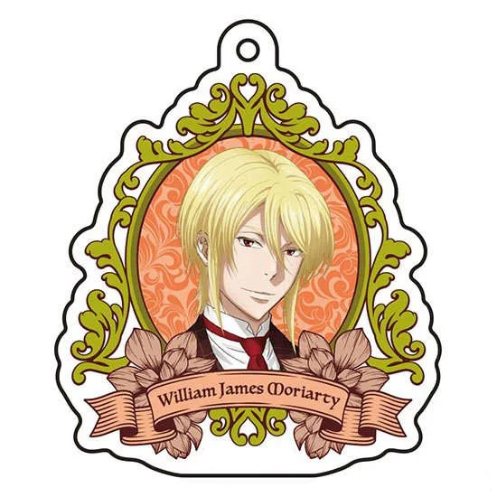 Anime Fans Gifts Moriarty the Patriot HD Figures Q Edition Charm Acrylic Keychain pendant Ornament Collection Series About 6cm