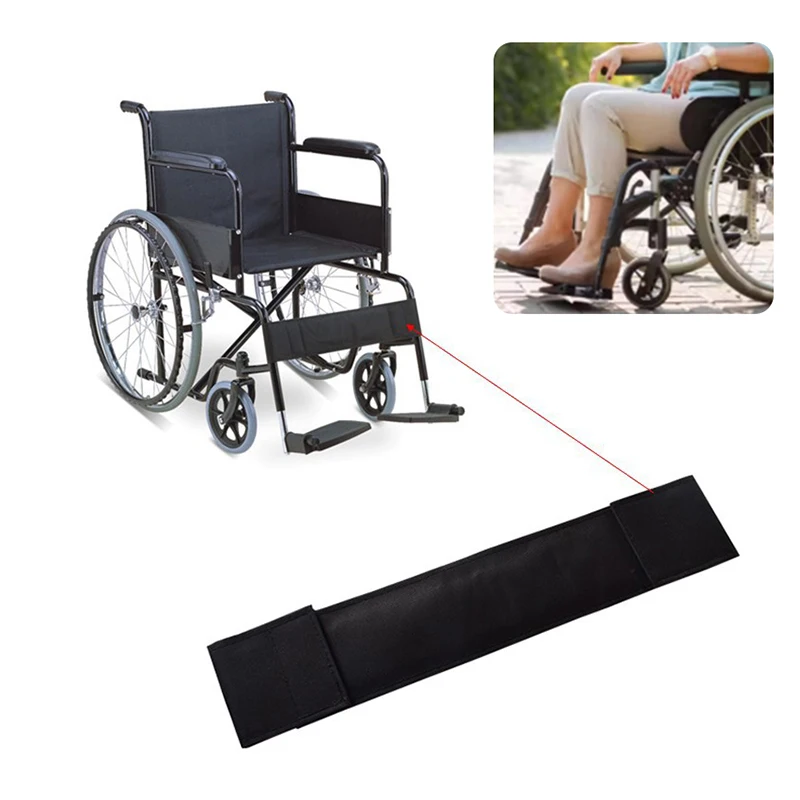 Adjustable Wheelchair Calf Strap Aligned Safety Wheelchair Foot Protector Belt Prevent Feet Falling Off Wheelchair Arm Covers