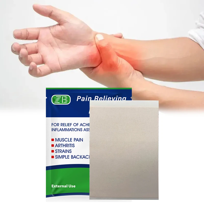 10PCS Neobun Menthol Plaster Pain Relief Patch Treat Cevical Spine,Shoulder Periarthritis,Lumbar Muscle Strain,Knee Joint Ache.