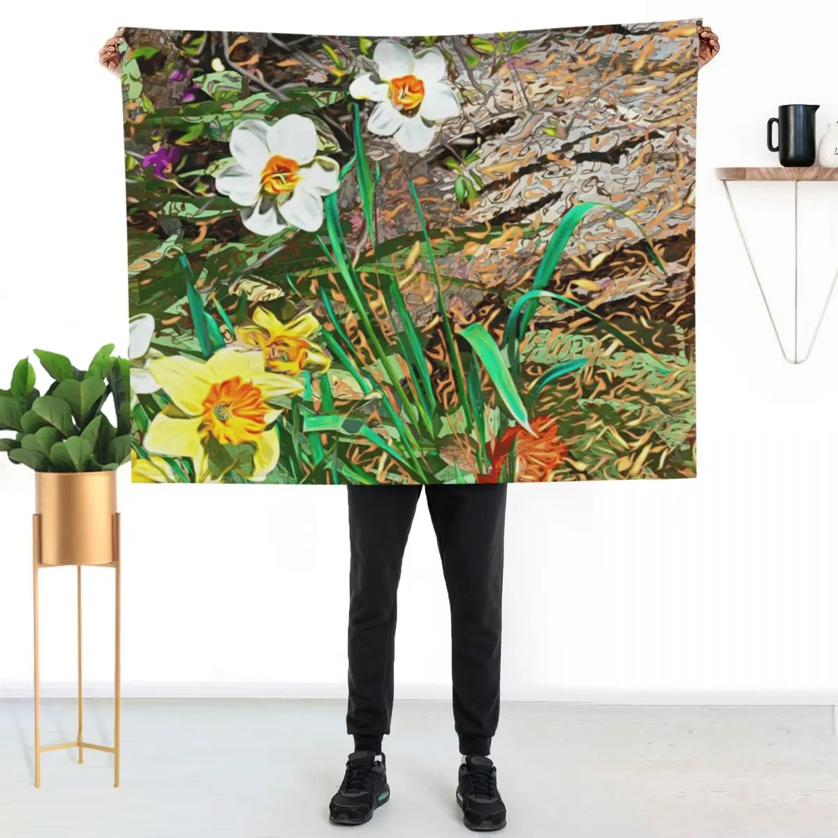 First Walk in Spring Throw Blanket blankets ands decorative heavy to sleep Luxury Thicken Soft Big Weighted Blankets
