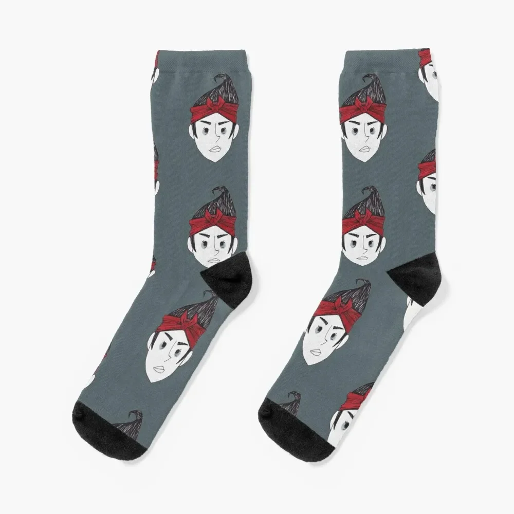 

Winona Don't Starve Fanart Socks Stockings compression hip hop Socks Women's Men's