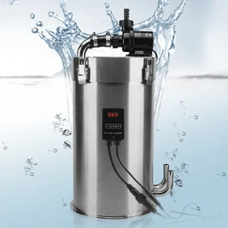 Premium Quality Canister Filter Stainless Steel External Aquarium Filter Bucket Aquarium Filtration System