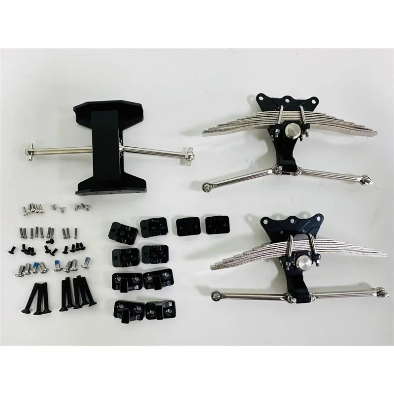 

Для 1/14 Tamiya SCANIA 770S R620 VOLVO Arocs MAN TGX Автомобиль RC Грузовик Металлическая задняя пружинная подвеска Амортизирующий комплект