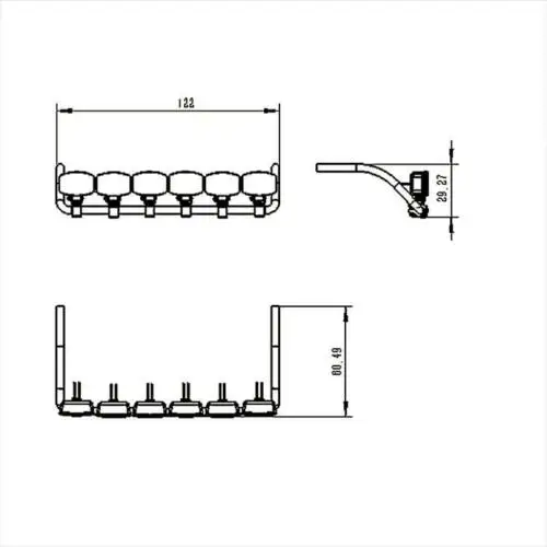 Lesu 1/14 Roof Light Spotlight For Tamiyaya Highline 1851 3363 Tractor Truck Th14143