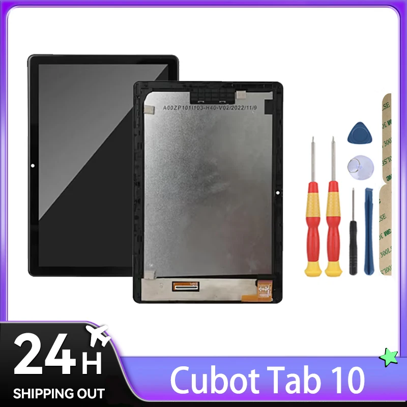 For CUBOT Tab 10/Tab 65/ LCD Display+Touch Screen+With Frame+With Tools