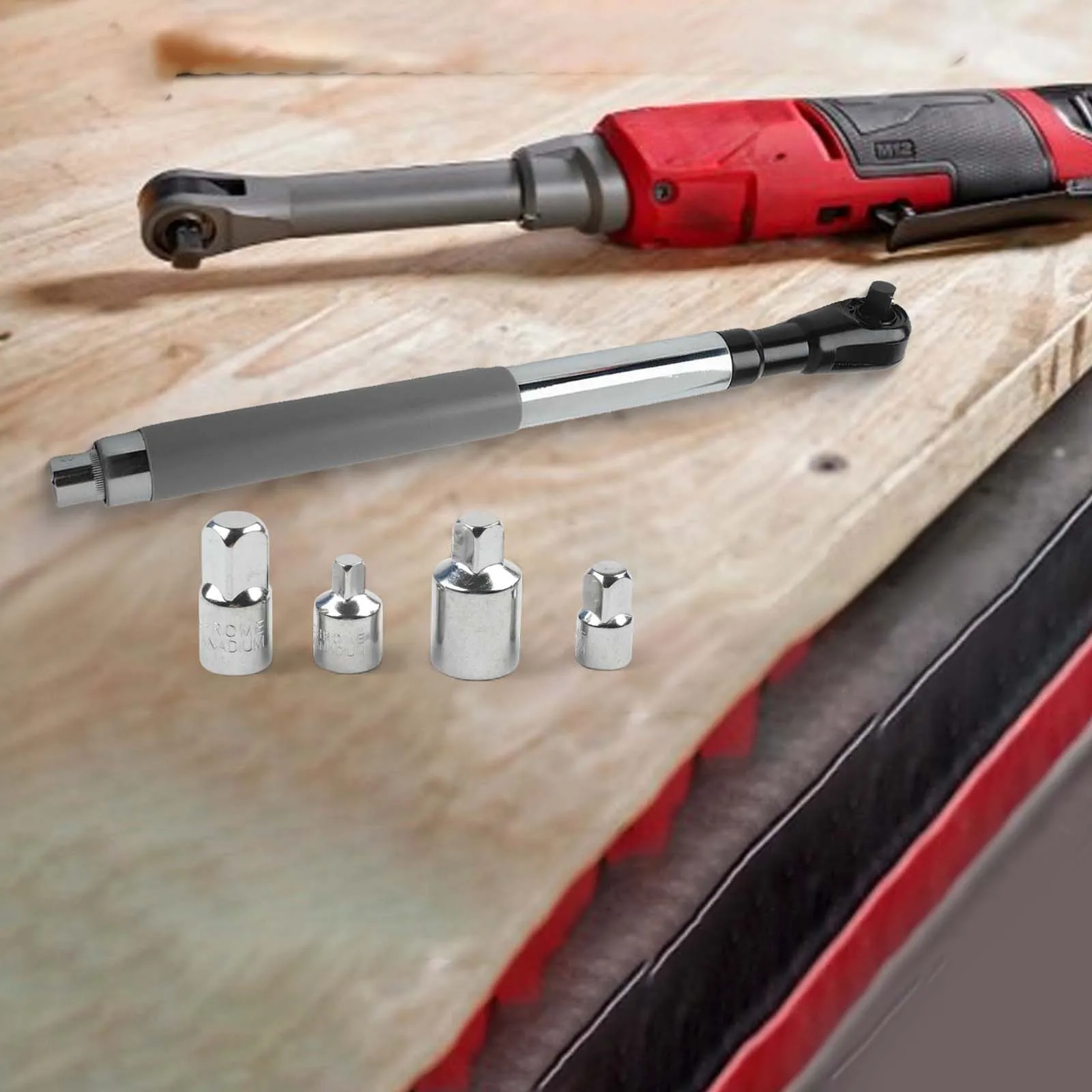 

Quick Change Wrench Slim Wrench Tool Automotive Repair Tasks Chrome Steel Wrench Extender Compact Size For Tight Spaces