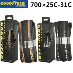 Goodyear Eagle-Tubeless Road Bike Tire, Bicycle Parts, Gravel Cycling, Road Bike Tires, 700x25, 5C, 28C, 30C, 32C, 700x25