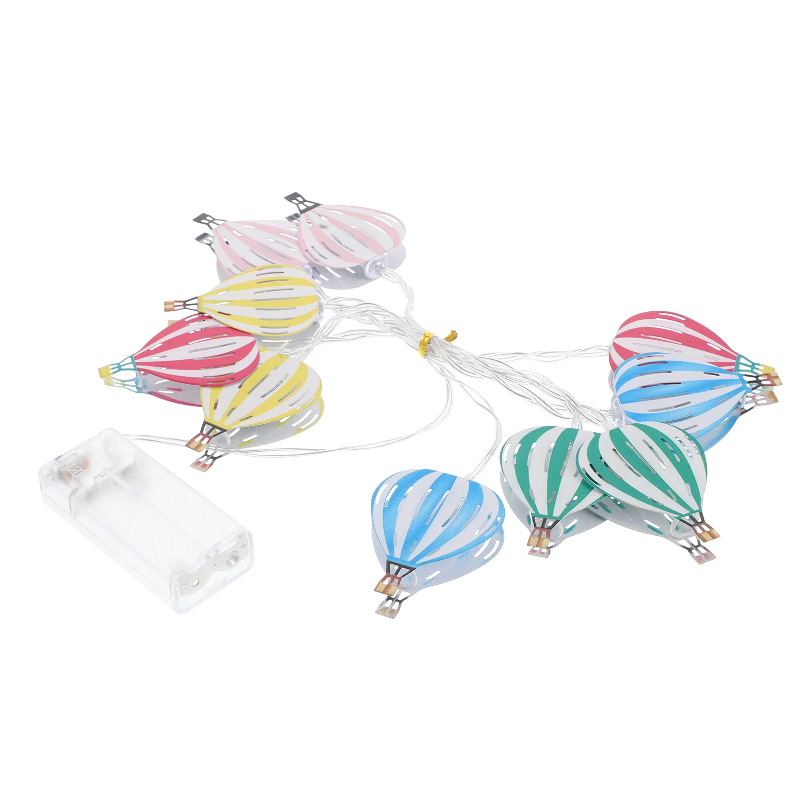 

Hot Air Balloon LED String Lights Operated Decorative Indoor Lights for Room Bedroom Wedding Party Hanging Lighting