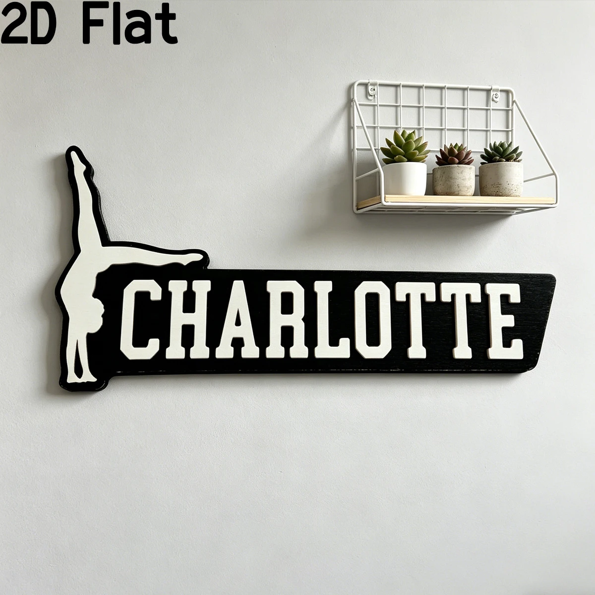 1Pc Custom Sports GYM Style Wo - Baby Nursery Office recension och pris