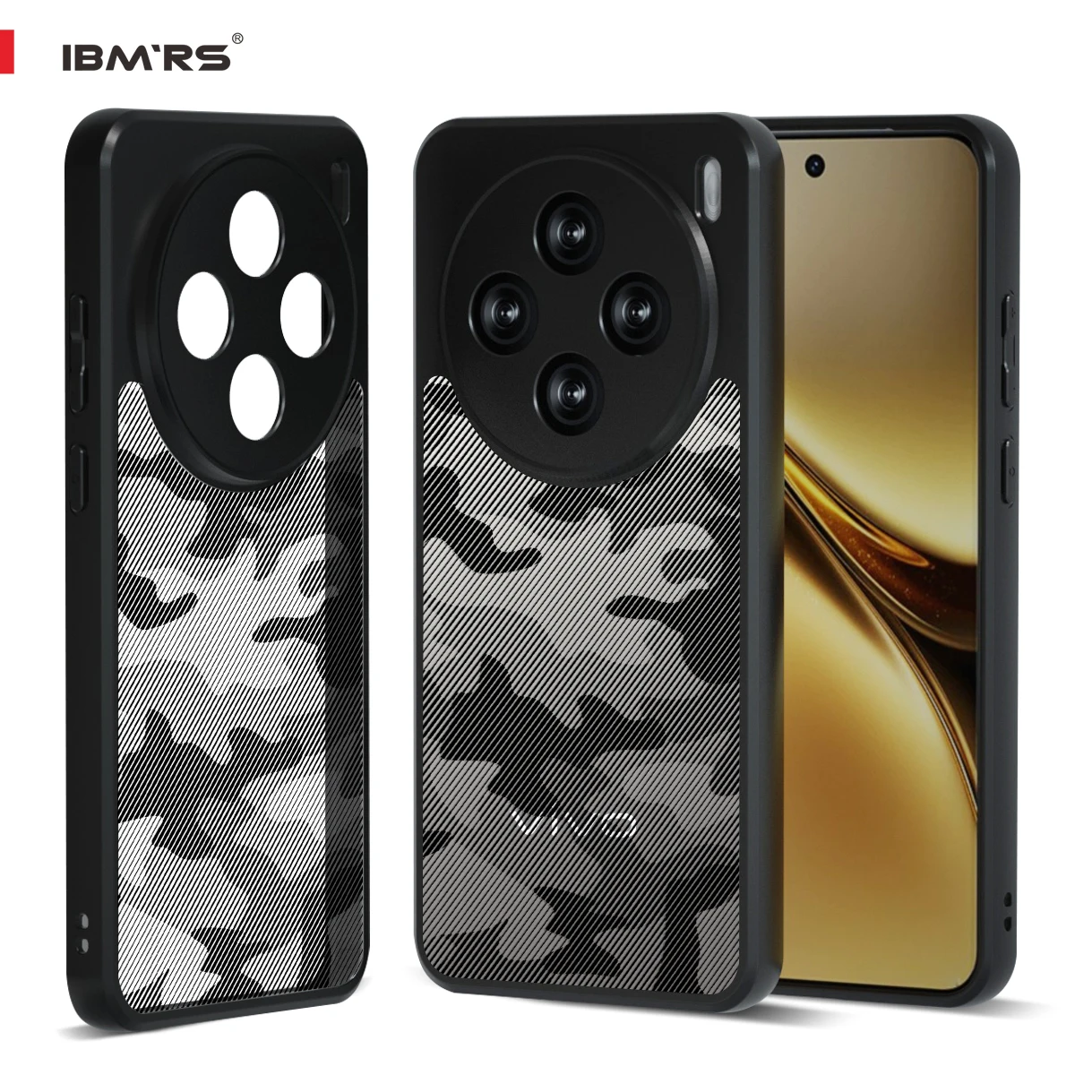 

IBMRS for vivo X200 Matte Case, Ultra-Thin Shockproof Camouflage Cover - Anti-Slip, Anti-Fingerprint, Oil-Proof, Anti-Yellowing,