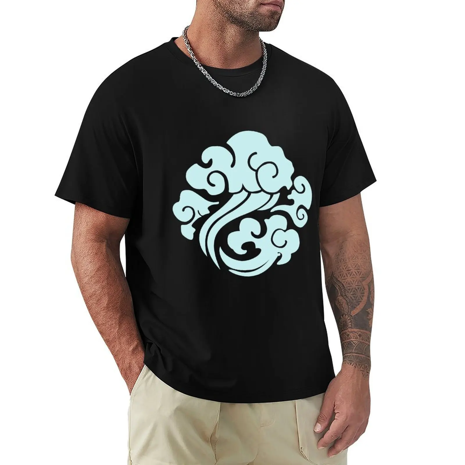 

Gusu Lan Sect Motif T-Shirt funny gifts quick-drying football t shirt men clothings