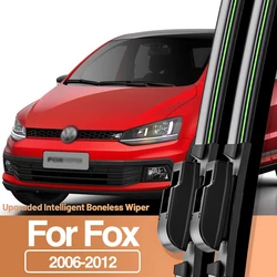 2pcs For Volkswagen VW Fox 2006-2012 Front Windshield Wiper Blades Windscreen Window Accessories 2007 2008 2009 2010 2011