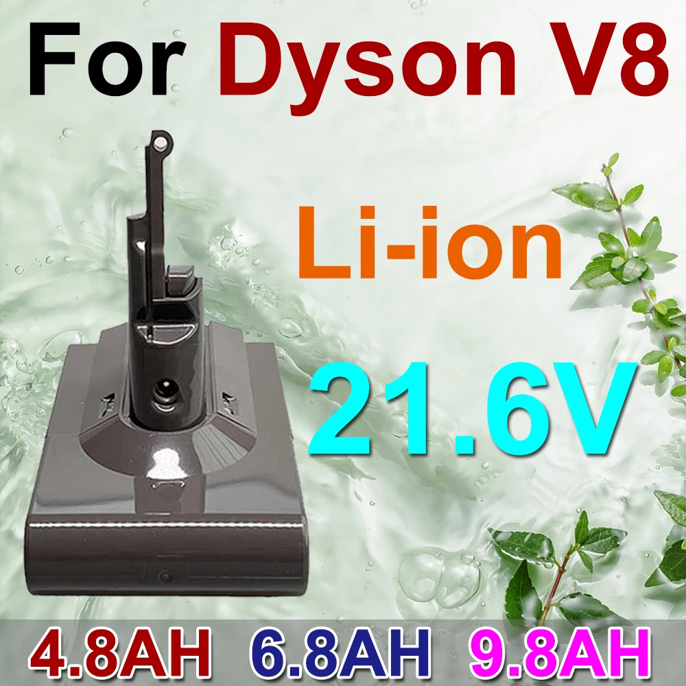 

21.6V 9800mAh Replacement Battery for Dyson V8 Absolute Cord-Free Vacuum Handheld Vacuum Cleaner