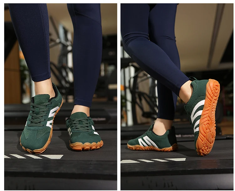 Unisex Barfußschuhe mit breiter Zehenpartie, Freizeit-Sportschuhe für Damen, Laufschuhe, minimalistische, rutschfeste, atmungsaktive Walking-Sportschuhe – Detail 26